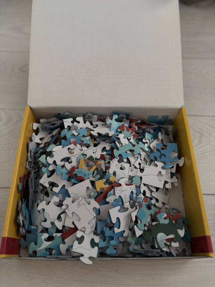 Puzzle Mapa Świata 300 elementów 6+