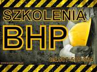 Szkolenia BHP Bełchatów z dojazdem DIZOCYJANIANY Pierwsza Pomoc Azbest