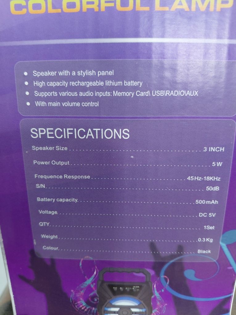 Głośnik Bluetooth!