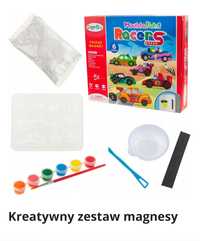 Kreatywny zestaw magnesy