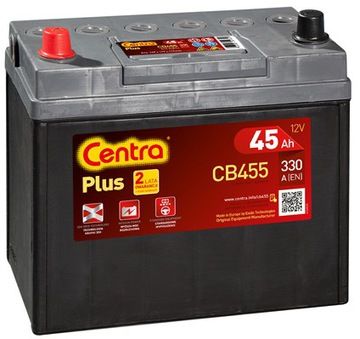 Akumulator 12V 45Ah CENTRA PLUS CB455 +Rabat