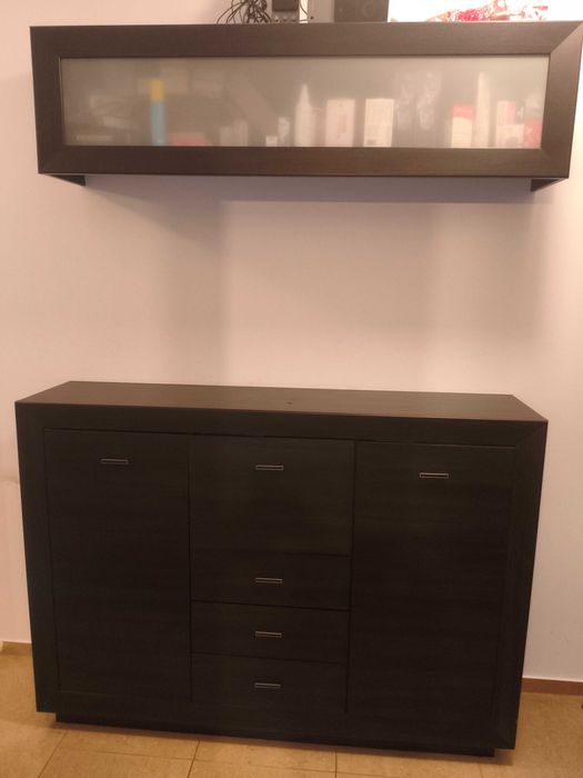 Komoda + szafa wisząca