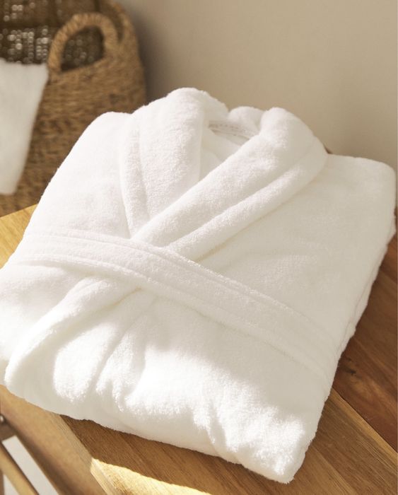 Roupão Algodão Turco Zara Home NOVO