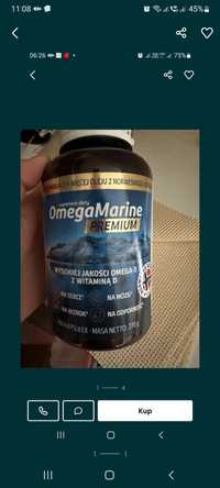 Omega Marine Premium.Zapas Roczny 2 opakowania
