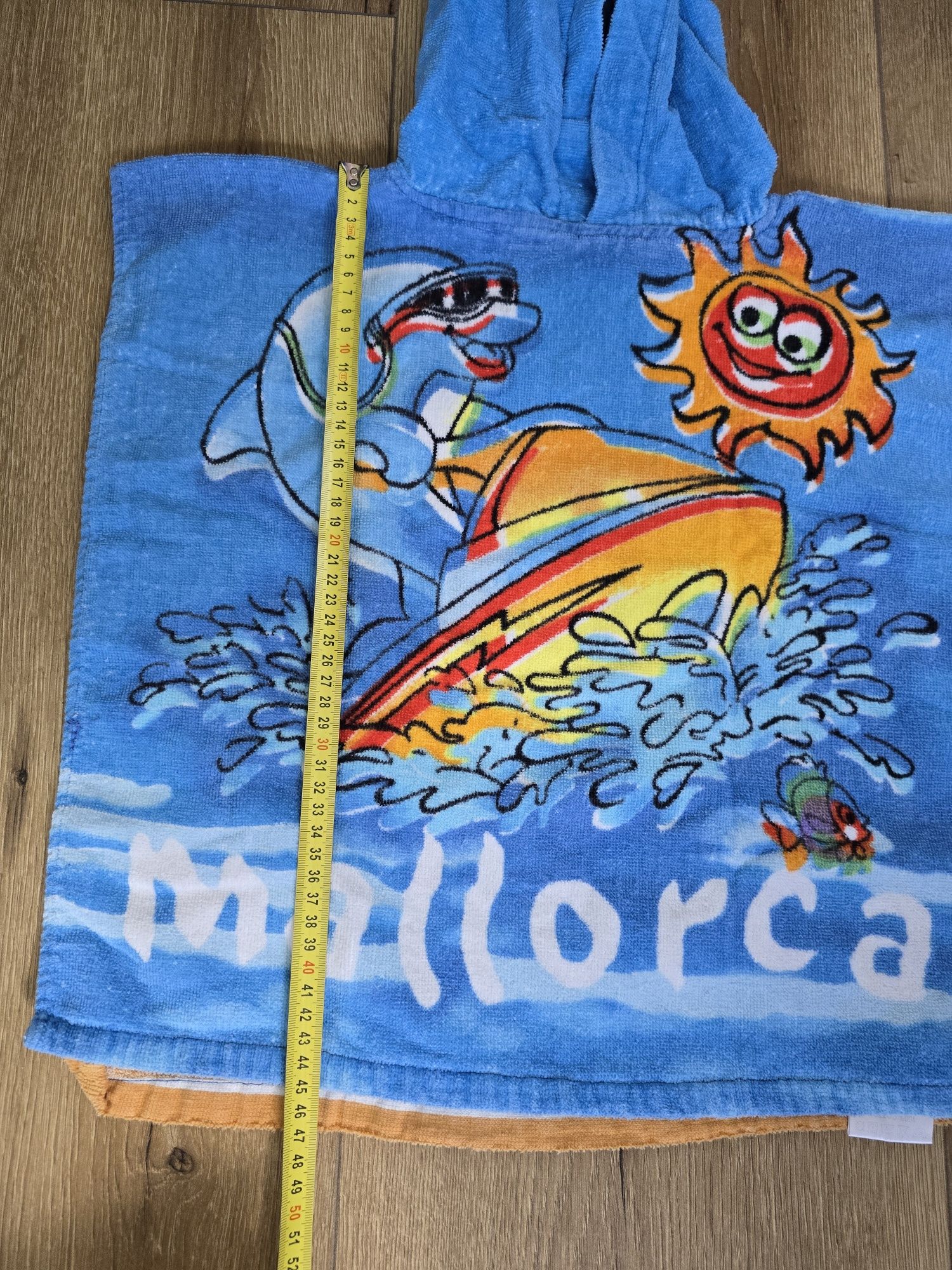 Ręcznik ponczo z kapturem