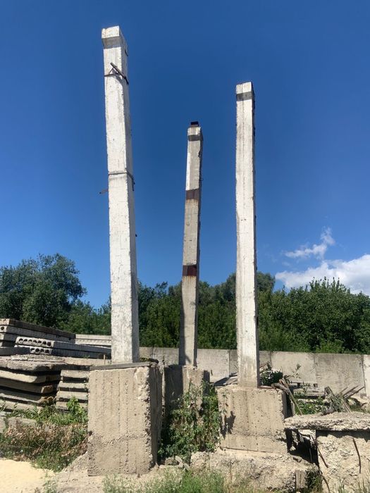 ЗБВ колони, ригелі, стовпи електричні
