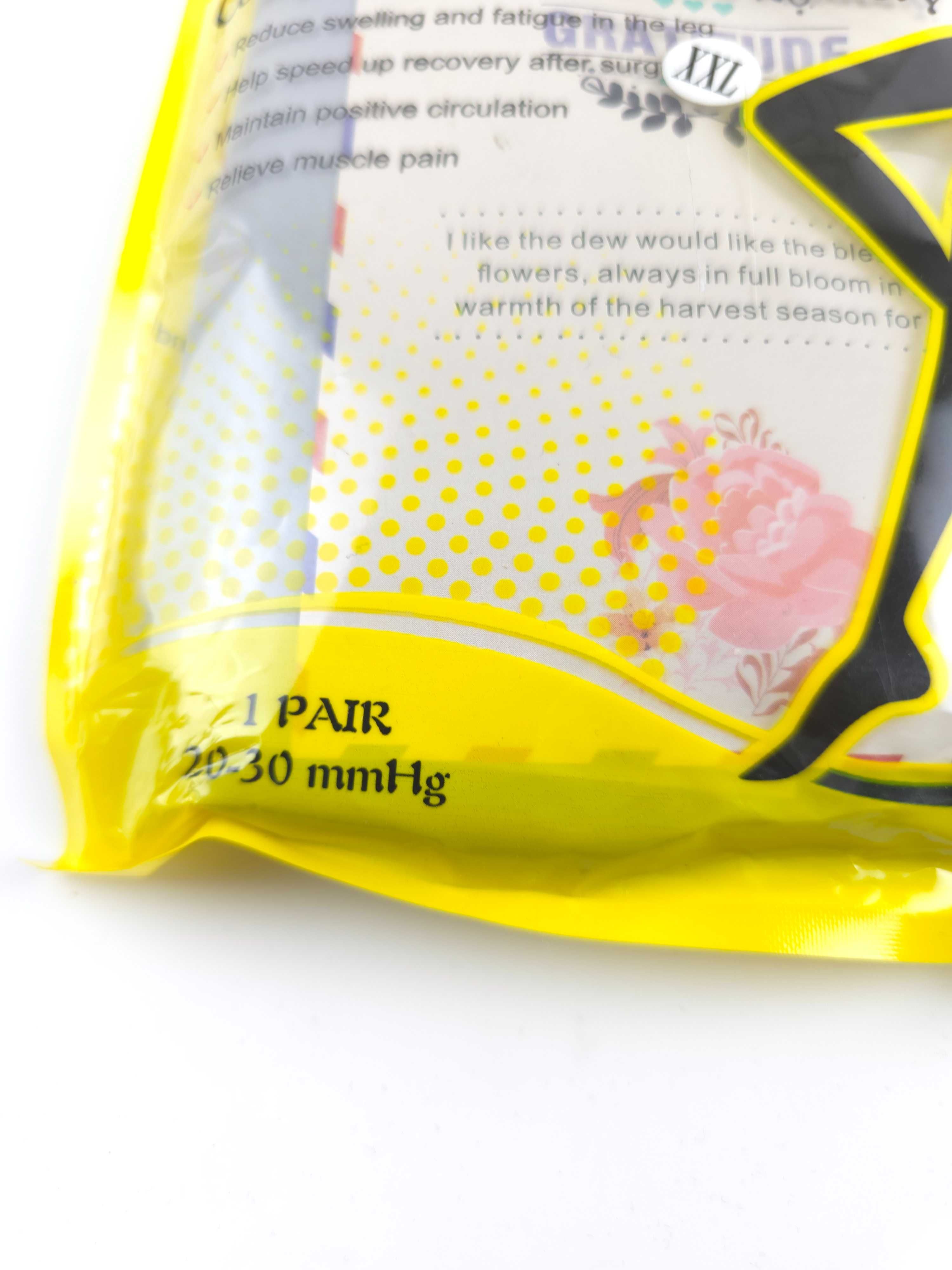 Podkolanówki uciskowe kompresyjne 20-30 mmHg XXL 2XL 44