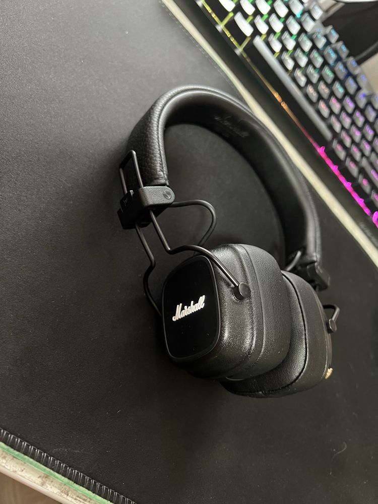 ОРИГІНАЛЬНІ навушники Marshall Major IV BLACK