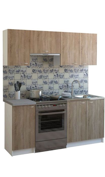 Кухня дуб сонома нова