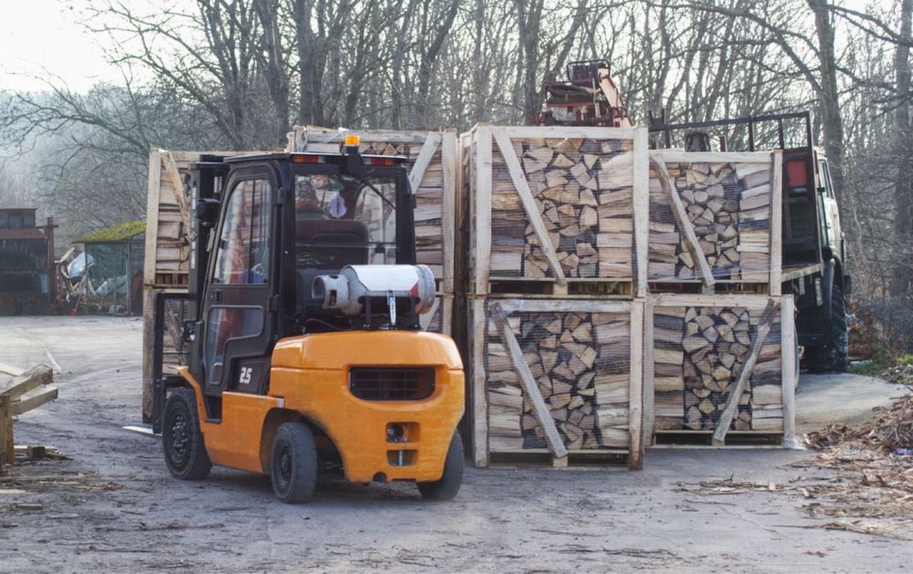 Drewno opałowe suche