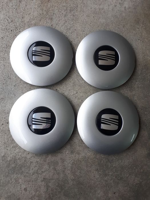 Tampas/centros originais jantes 15" seat ibiza 6k