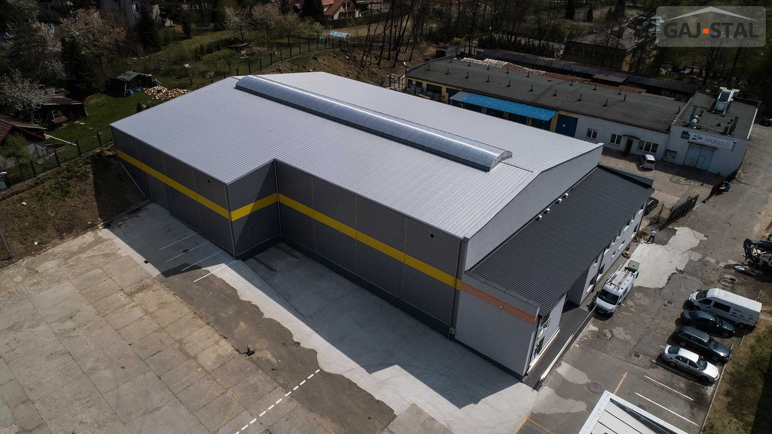 Hala magazynowa ocieplana 3000 m2 30x100x5