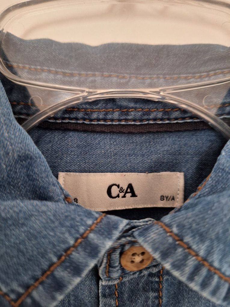 Koszula jeans c&a r.128