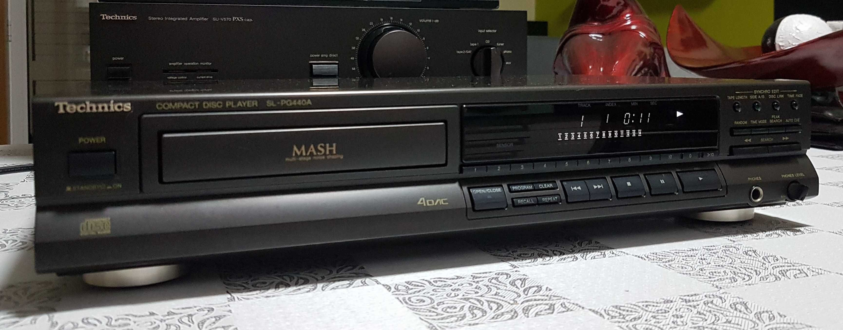 Leitor de CD Technics SL-PG440A