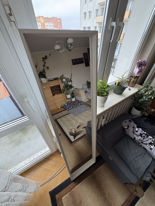 Lustro białe 40x150cm