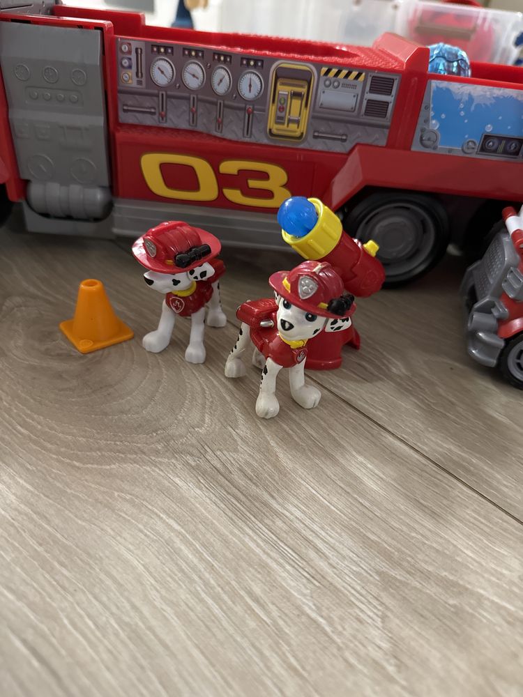 Psi patrol wóz strażacki