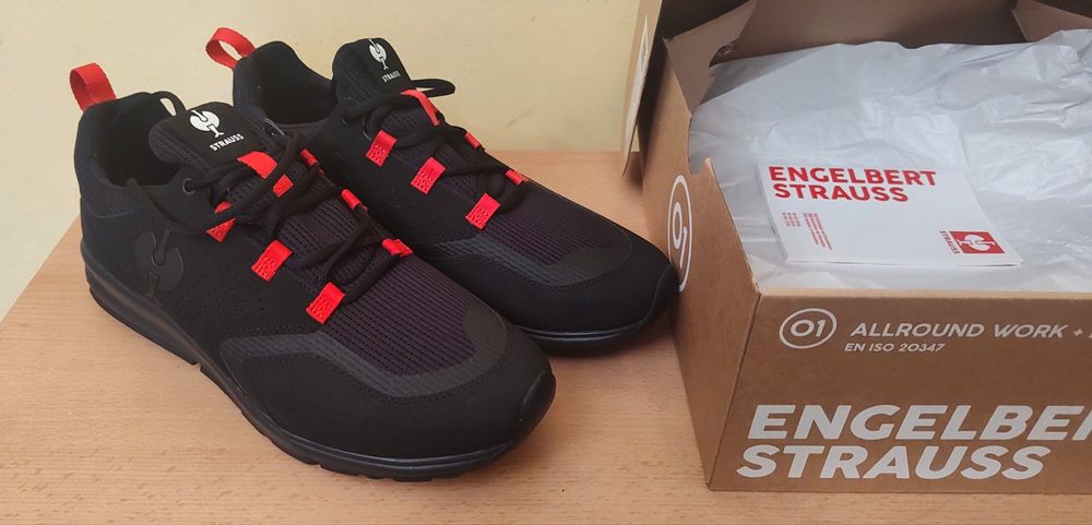 Półbuty robocze Engelbert Strauss, rozm.44, dł. wkładki 29 cm, , nowe