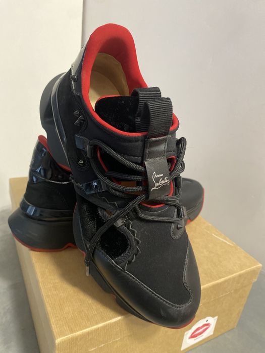 Cristian Louboutin Red-Runner Flat EU 43 - oryginalne sneakersy