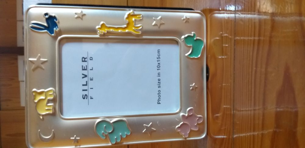 Porta fotos em prata da SilverField 10x15cm