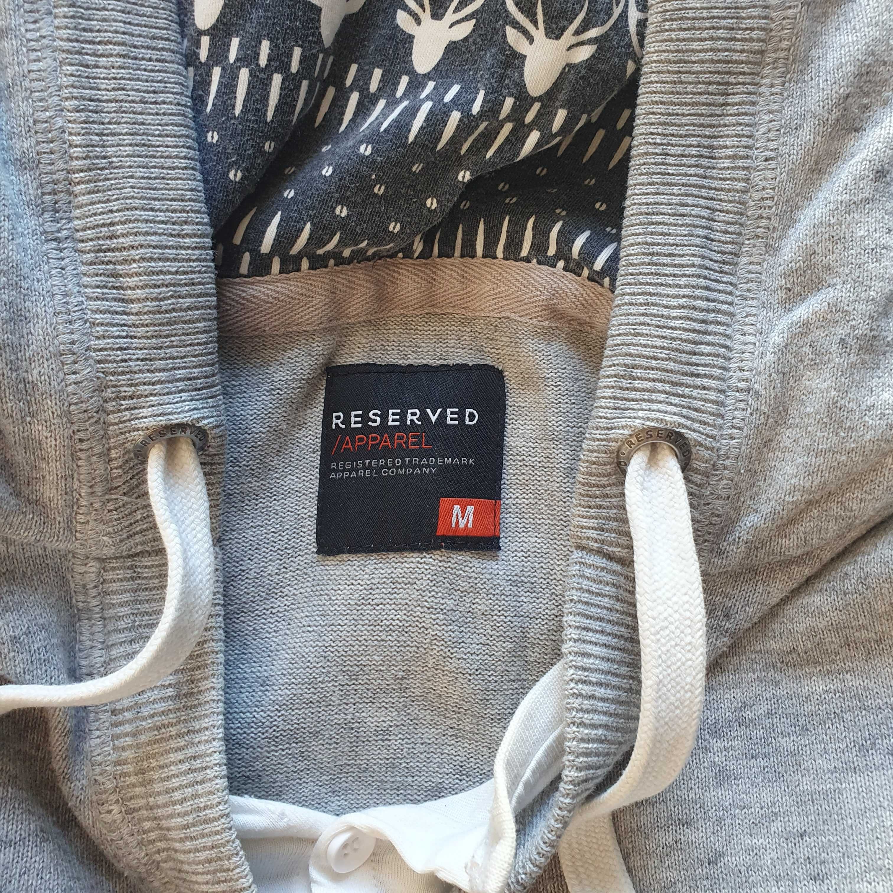Reserved sweter / bluza z kapturem M.