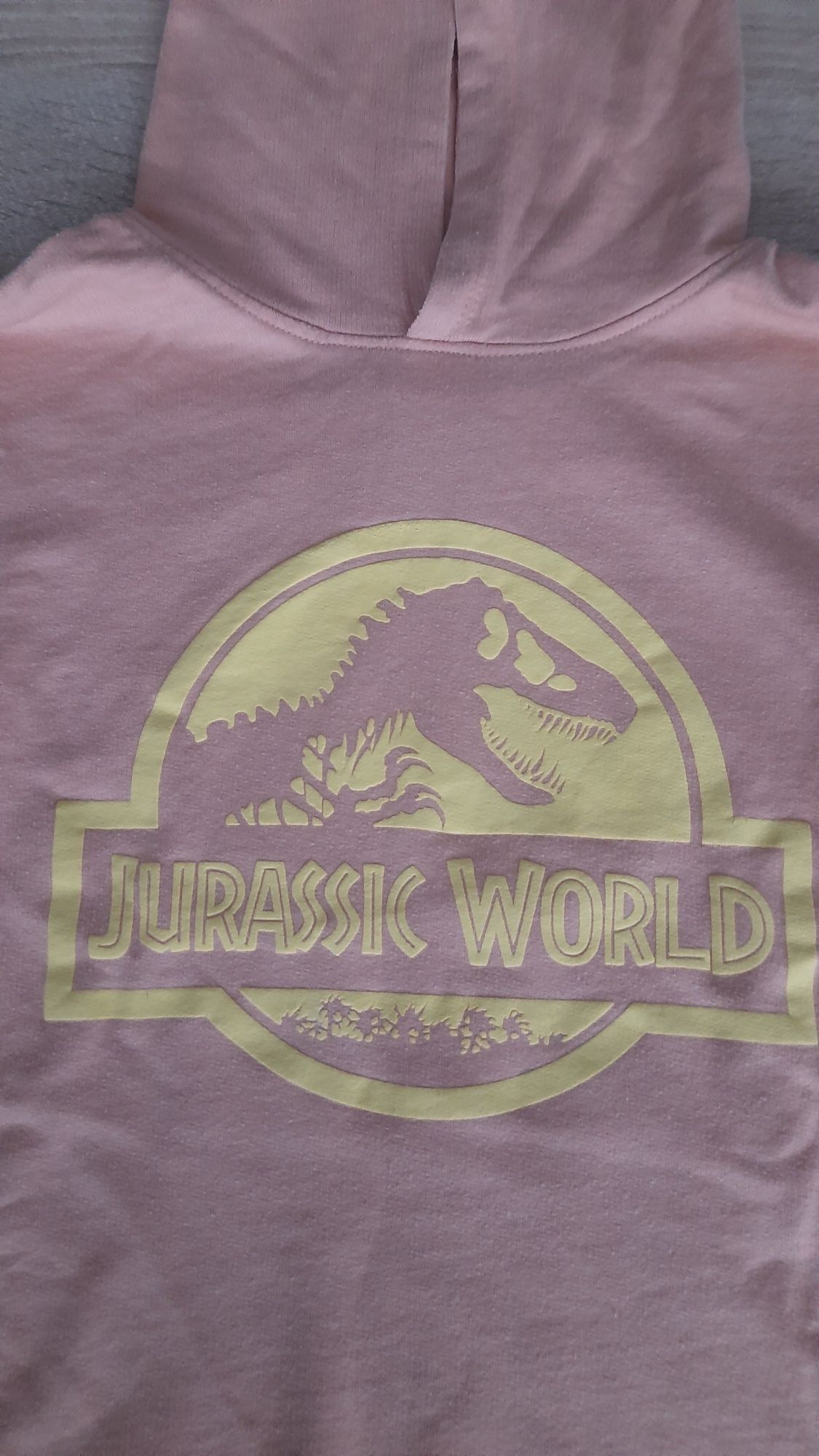Jak Nowa Koszulka Jurassic World Bawełna krotki rekaw z kapturem Sinsa
