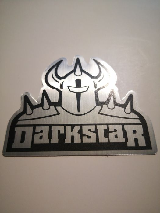 Darkstar naklejka metalik wodoodporna. Dla fanów deskorolki,deskorolka