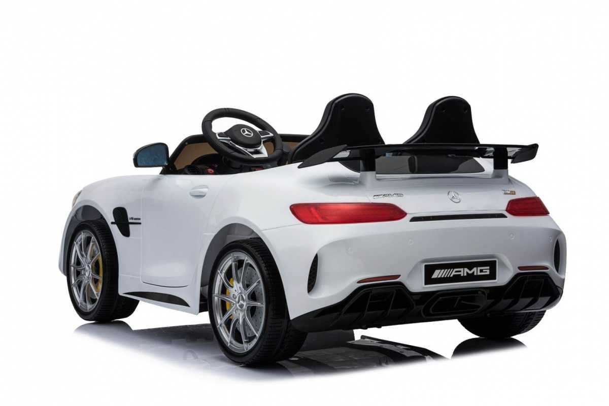 Lakierowany Samochód autko auto 2 os. Mercedes Benz GTR 4x4 akumulator