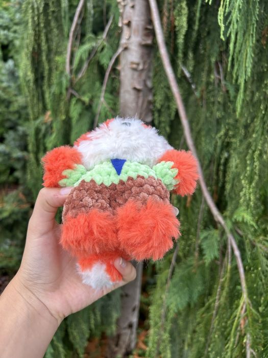 Lis na szydełku ze zwierzogrodu