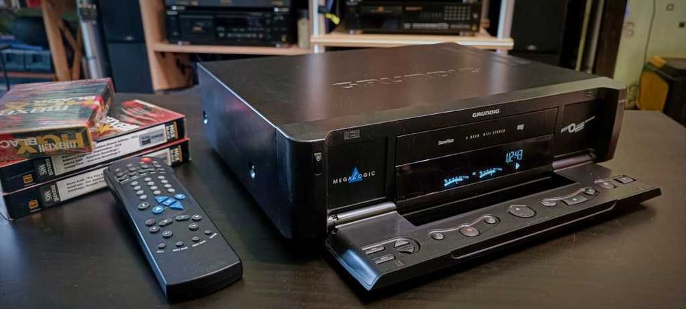 HiFi стерео відеомагнітофон GRUNDIG GV 640 HIFI 6 голів! + пульт
