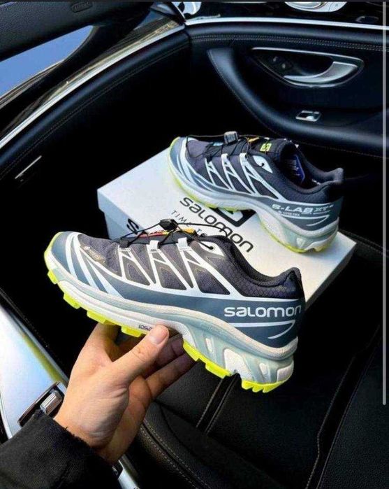 (БЕЗ ПЕРЕДОПЛАТИ)Salomon XT-6 Adv Blue Green Gore-Tex Соломони сині