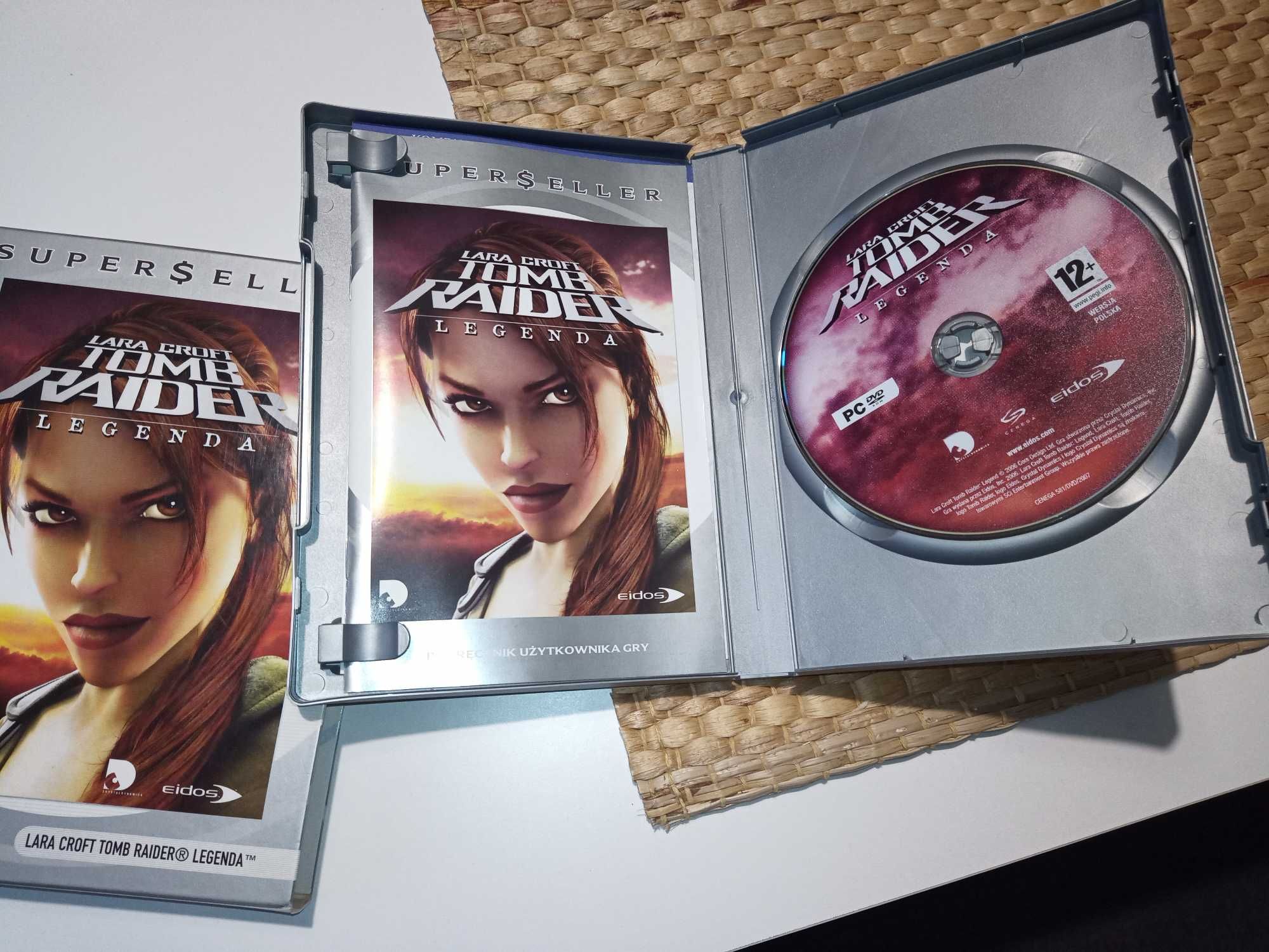 Lara Croft Tomb Rider. Gra PC. Legenda po polsku. Oryginał