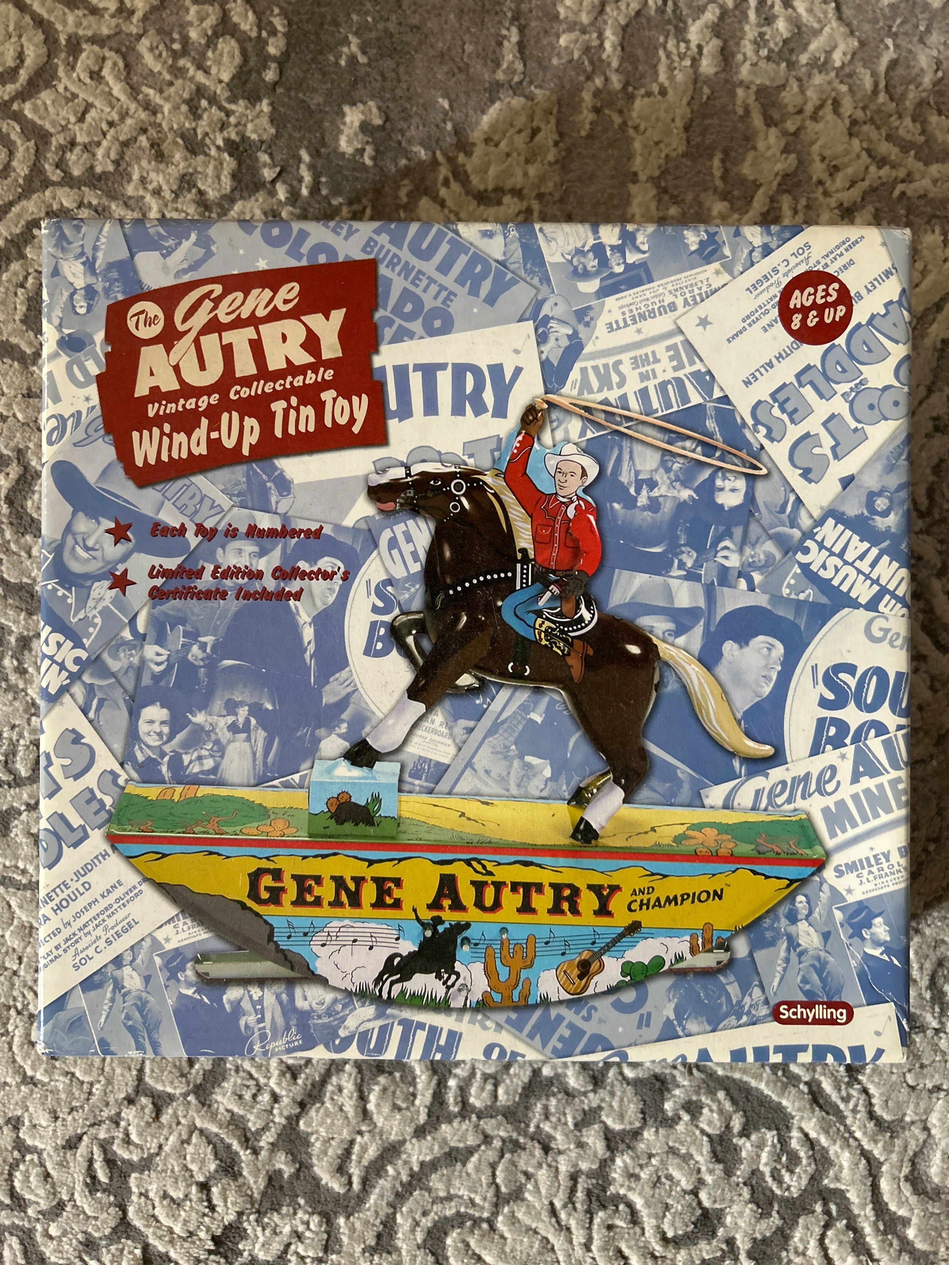 Brinquedo Gene Autry