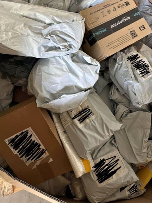 Nieodebrane / zwrócone paczki MIX