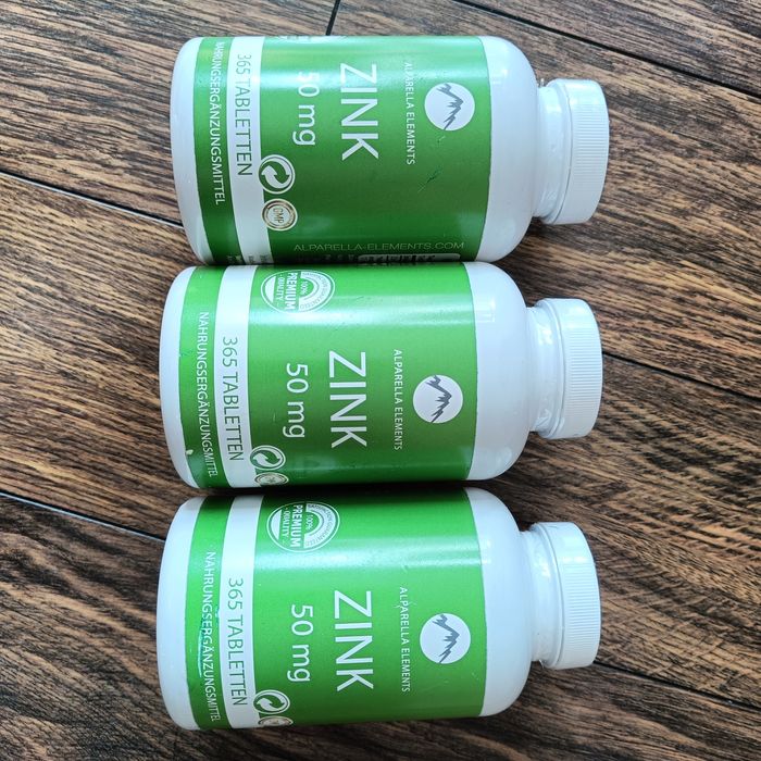 Suplement Cynk 365 tabletek na rok!