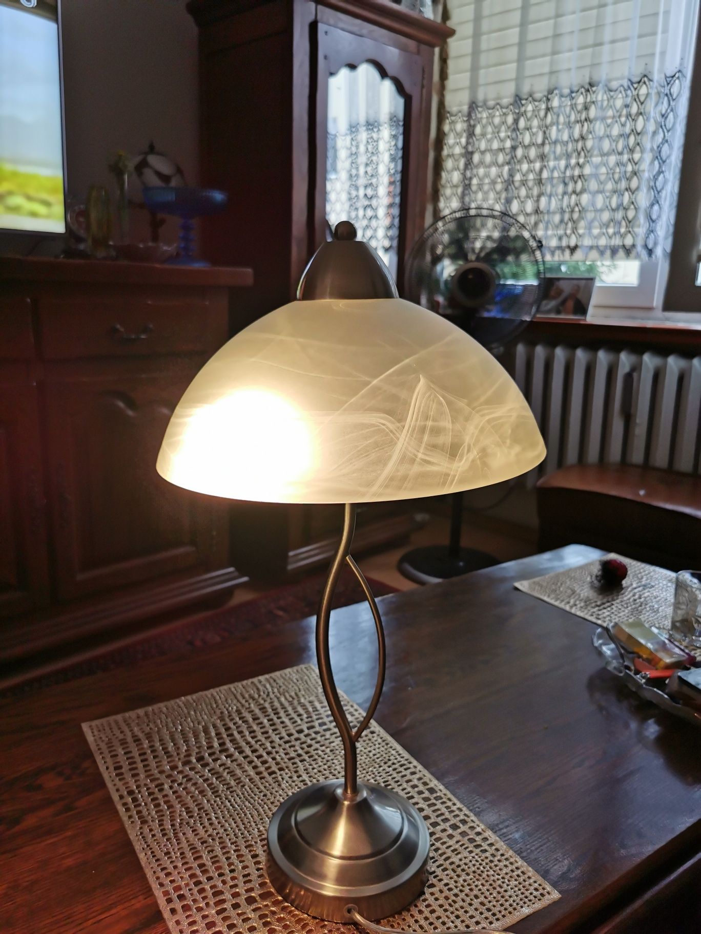 Lampa nocna metalowa
