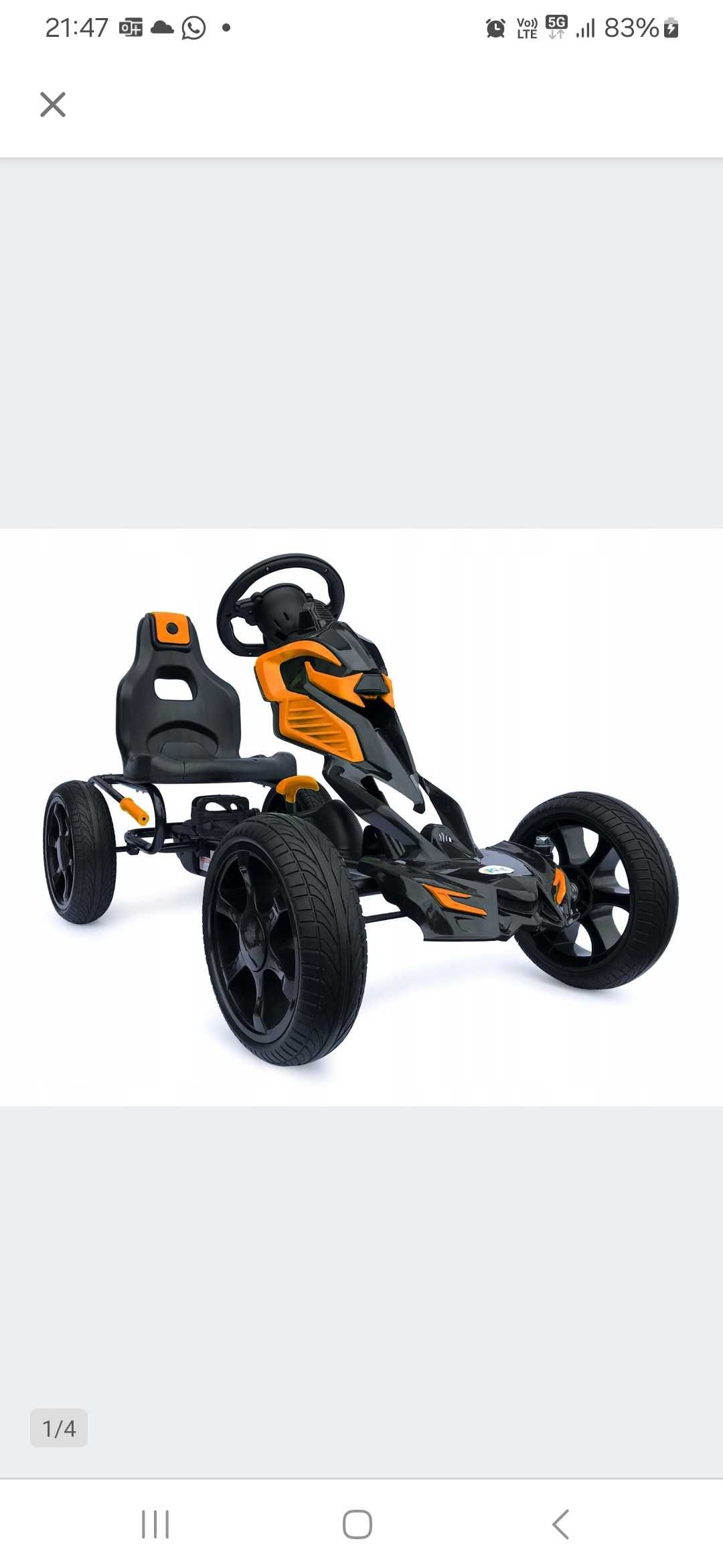 Gokart na pedały