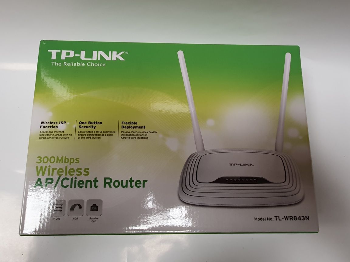 Router TP- Link TL-WR643N 300Mbps, Wireless AP/Client