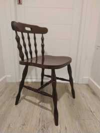 12 szt. krzeseł drewnianych używane do ew. odnowienia