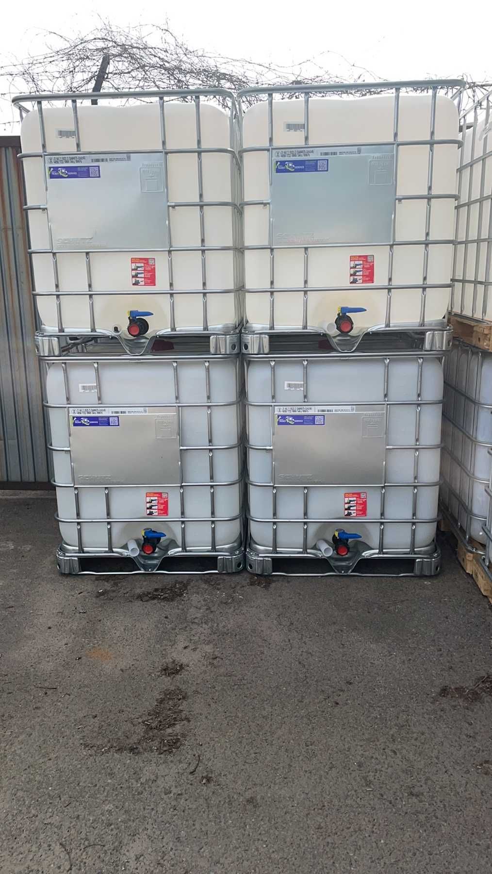 Єврокуби НОВІ , 1000л SCHUTZ (UN допуск)