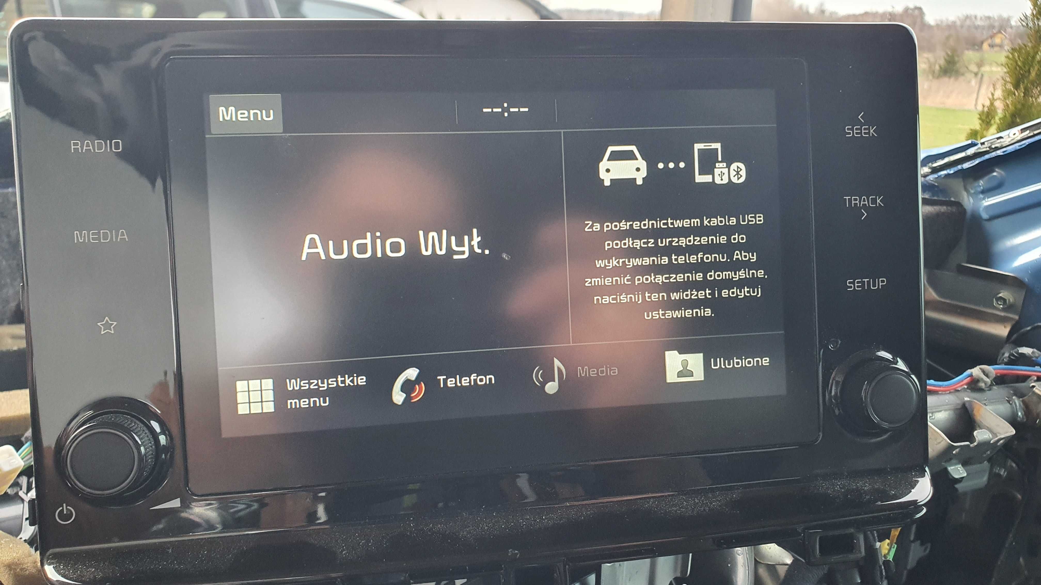 Radio Kia Xceed 2021r lift 19-r Android auto kamera cofania OEM