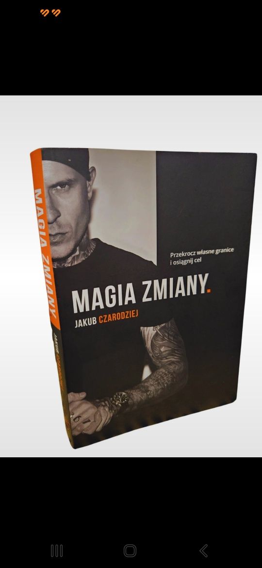 Zestaw książek Magia zmiany i Magia działania Jakub Czarodziej +Gratis