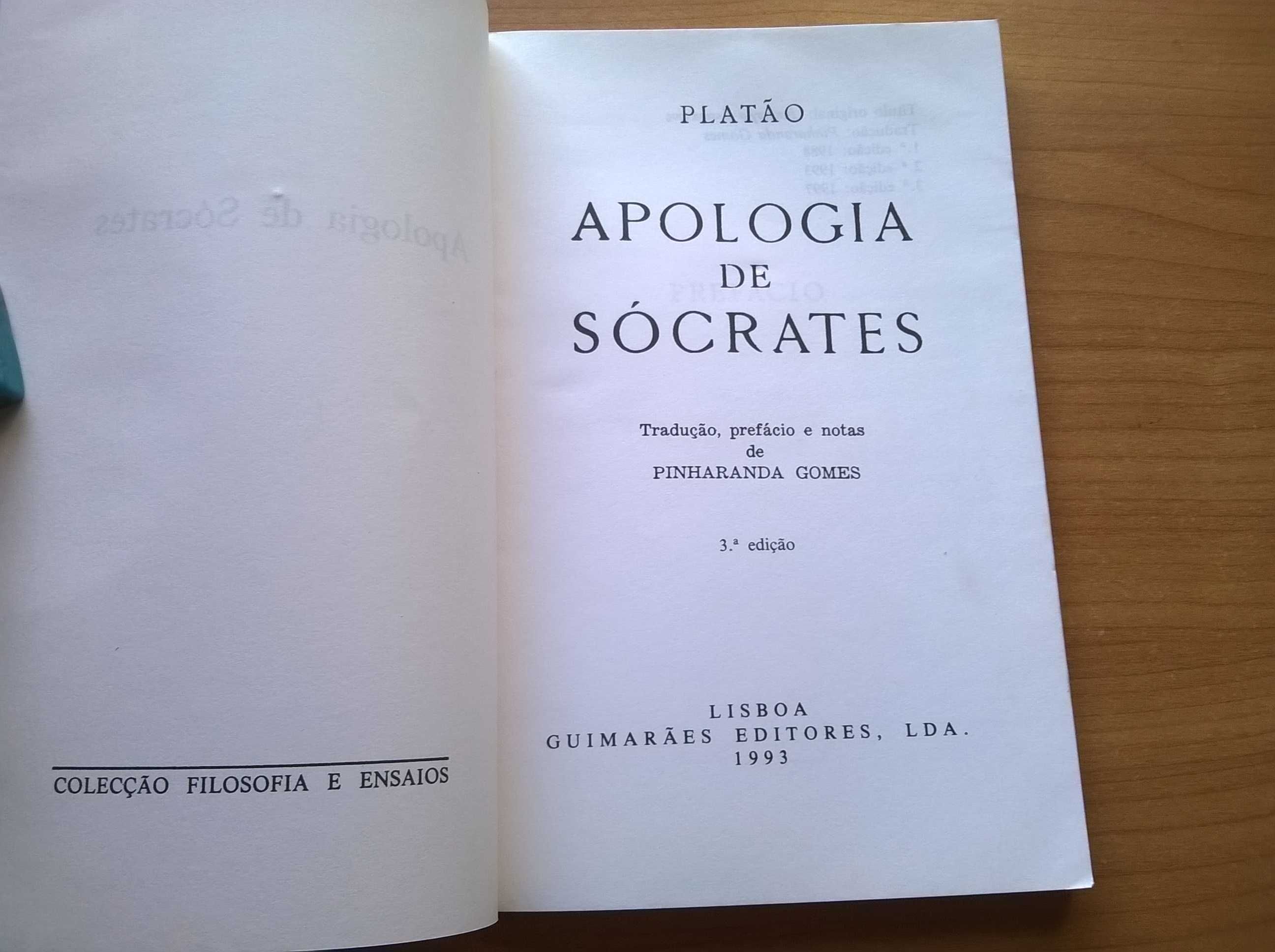 Apologia de Sócrates - Platão