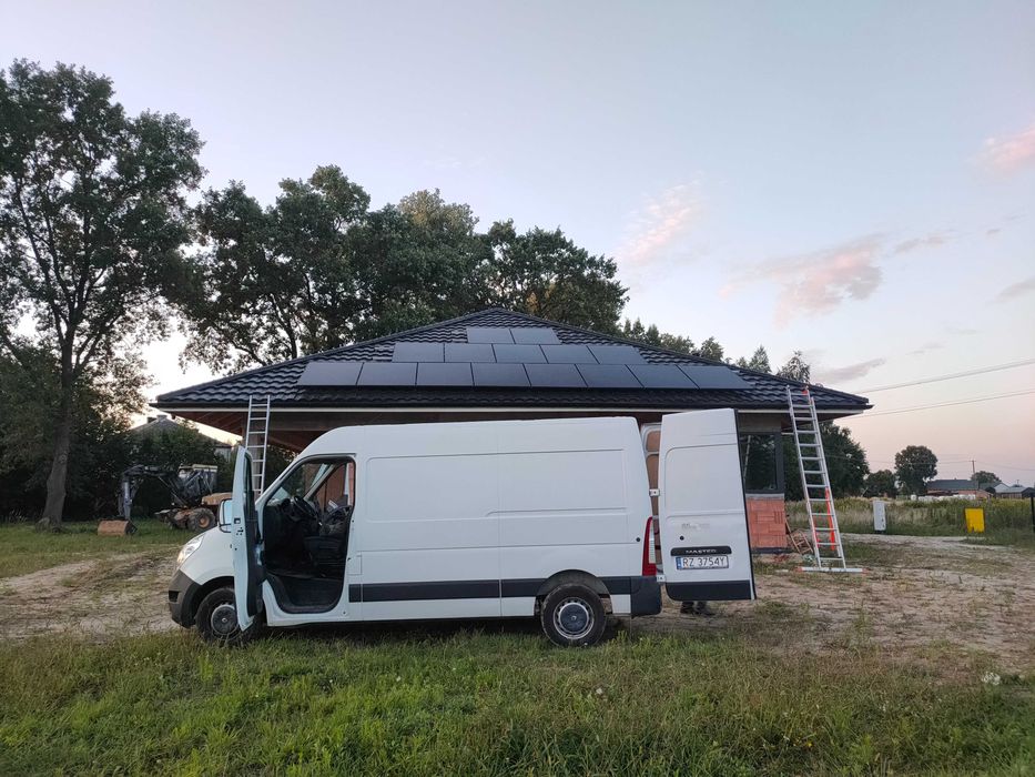 Fotowoltaika 5 kWp,Falownik Deye hybryda 10 kW, Magazyn energii 15kWh