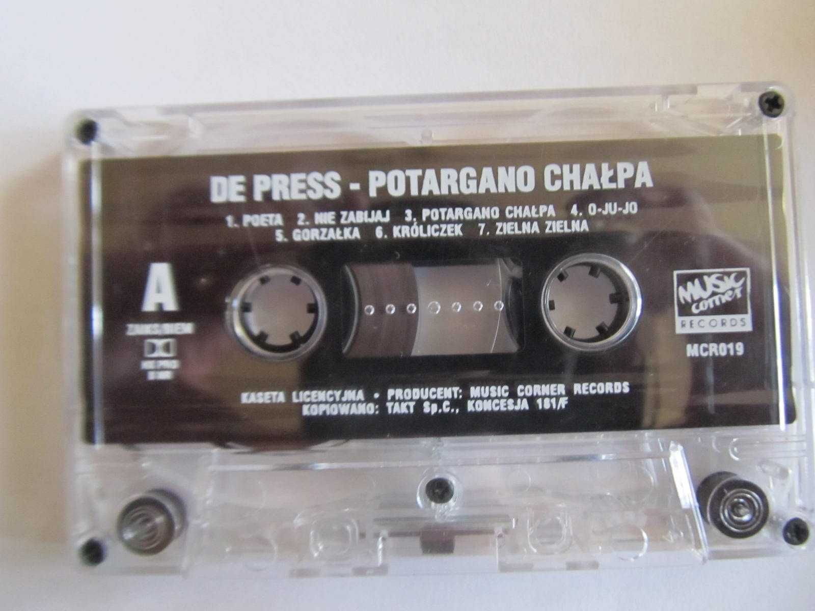 De Press "Potargano Chałpa"- kaseta audio