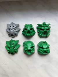 Bionicle maski Toa Nuva zielone