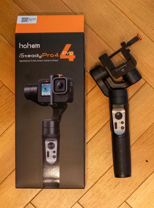 Hohem iSteady Pro 4 Gimbal 3-osiowy Powerbank IPX4 ActionCam GoPro