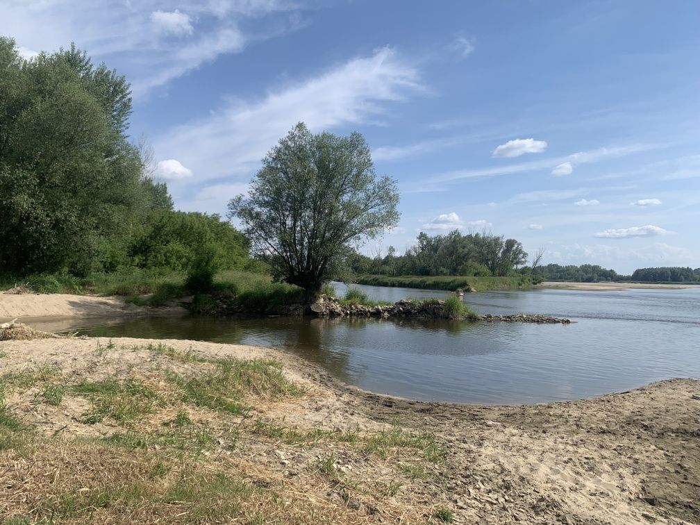 Działka rekreacyjno-budowlana  nad Wisłą.