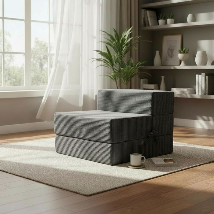 HIT! Materac składany gr.20cm! Fotel sofka kanapa sztruks kolory