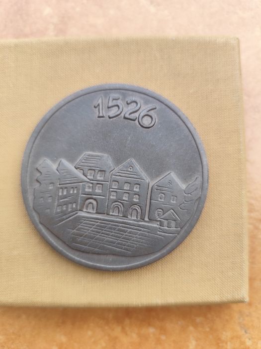 Stary medal brąz Tarnowskie Góry
