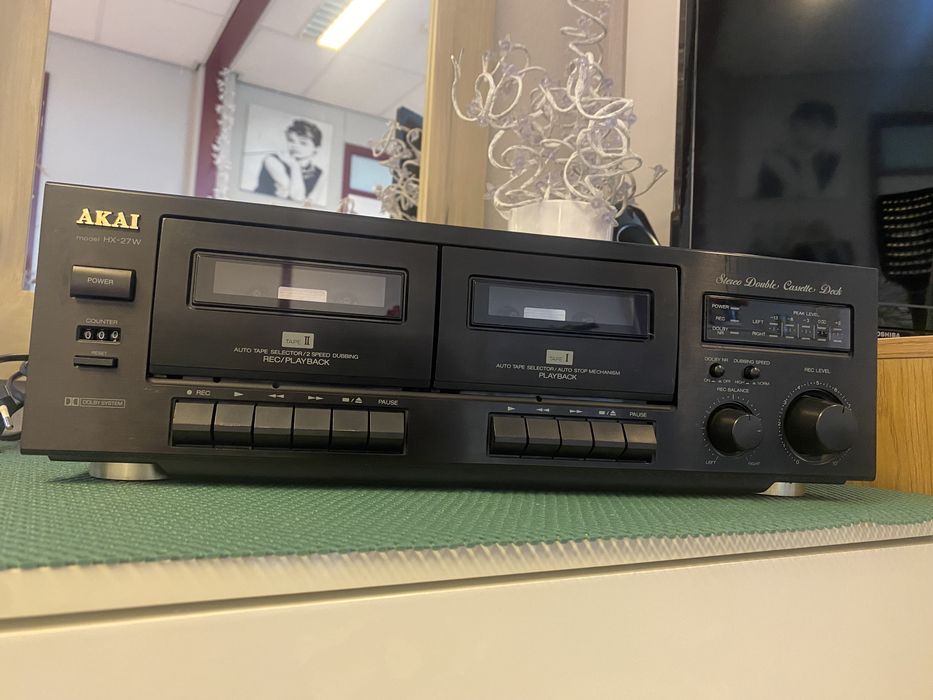 Вінтажна касетна дека - AKAI  HX-27W